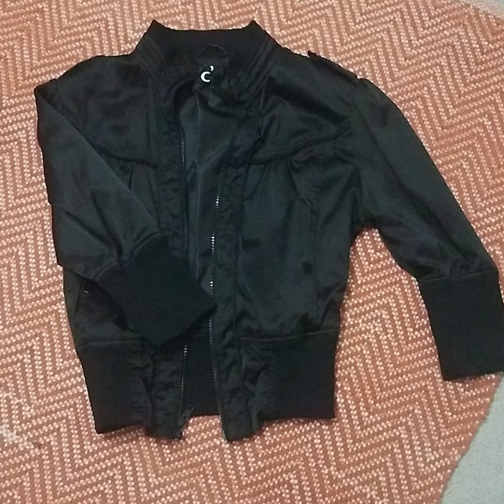 Black Half N Half Jacket